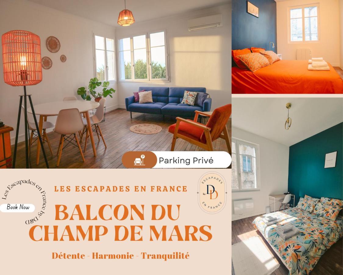 Balcon Du Champ De Mars - #Parking #Air Conditioner #Clim Angouleme Ngoại thất bức ảnh